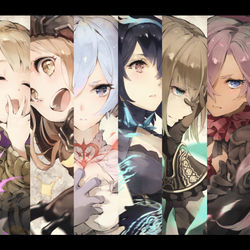 This is a pixiv picture whose title is 全員集合！.