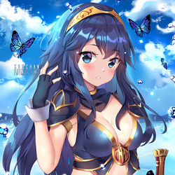 This is a pixiv picture whose title is Lucina.