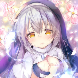 This is a pixiv picture whose title is 儚無水着.