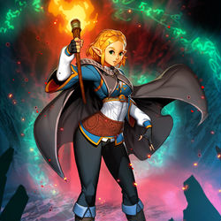 This is a pixiv picture whose title is ゼルダ.