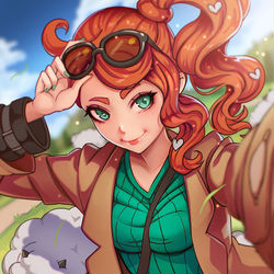 This is a pixiv picture whose title is ソニア.