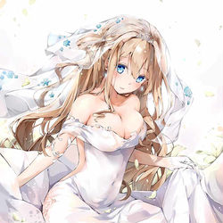 This is a pixiv picture whose title is スオミ--ウェディングドレス.