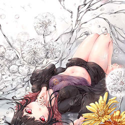 This is a pixiv picture whose title is 水 と たんぽぽ.