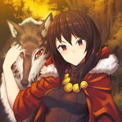 This is a pixiv picture whose title is 月の女王.
