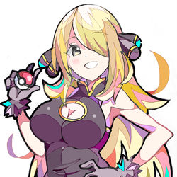 This is a pixiv picture whose title is シロナさん.