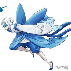 This is a pixiv picture whose title is 381.ラティオス.