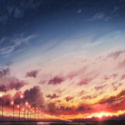 This is a pixiv picture whose title is ドライブ.