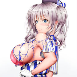 This is a pixiv picture whose title is 鹿島　４.