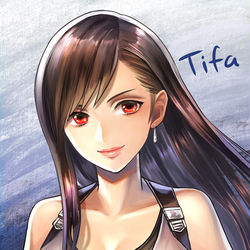 This is a pixiv picture whose title is ティファ.