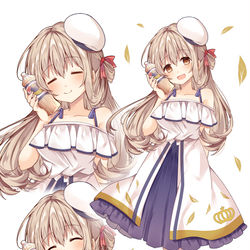 This is a pixiv picture whose title is 紅茶花伝.