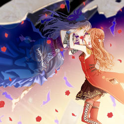 This is a pixiv picture whose title is 壊れた鳥籠.