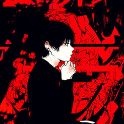 This is a pixiv picture whose title is ♦.