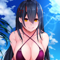 This is a pixiv picture whose title is 鈴谷.