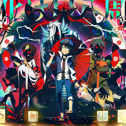 This is a pixiv picture whose title is お化け屋8周年。.