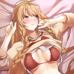 This is a pixiv picture whose title is 私服アテナ.