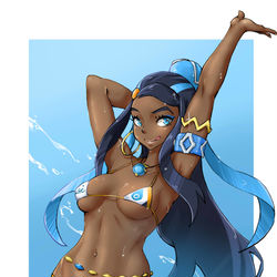 This is a pixiv picture whose title is マイクロビキニルリナさん.
