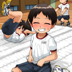 This is a pixiv picture whose title is 習作「はにかみ」.