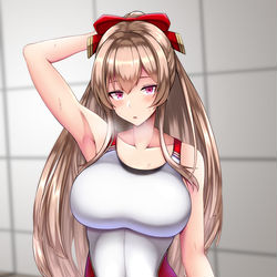 This is a pixiv picture whose title is 競泳スウィフトちゃん.