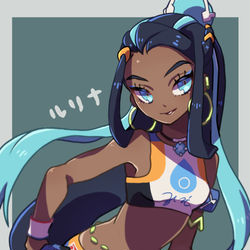 This is a pixiv picture whose title is ルリナさん.