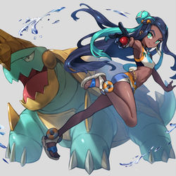This is a pixiv picture whose title is ルリナとカジリガメ.