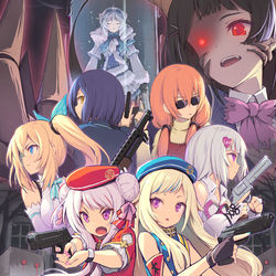 This is a pixiv picture whose title is [C96]Vチューバー達が実際にバイオハザードの世界に入ってみた.