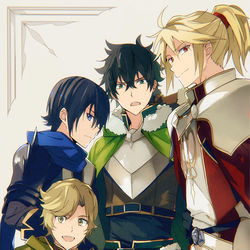 This is a pixiv picture whose title is 四聖.