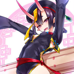 This is a pixiv picture whose title is キョンシー酒呑童子ちゃん.