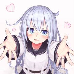 This is a pixiv picture whose title is だーっこ❤.