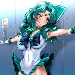 This is a pixiv picture whose title is 捕らわれのネプチューン.