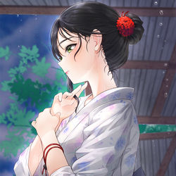 This is a pixiv picture whose title is ★.