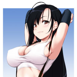 This is a pixiv picture whose title is ティファ.