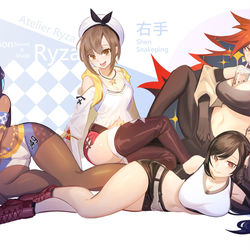 This is a pixiv picture whose title is 我全都要.