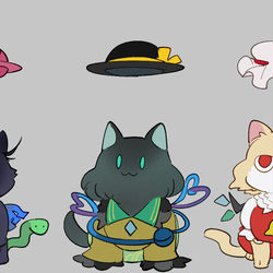 This is a pixiv picture whose title is ＥＸ3猫娘.