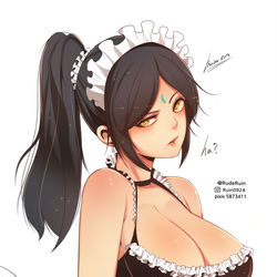 This is a pixiv picture whose title is nidalee.