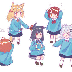 This is a pixiv picture whose title is 六一贺图.