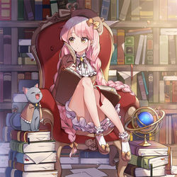 This is a pixiv picture whose title is 📚.