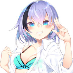 This is a pixiv picture whose title is 見せナスコ.