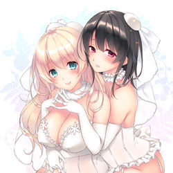 This is a pixiv picture whose title is ジューンブライド.