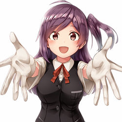 This is a pixiv picture whose title is ハグカゼ/てれハグカゼ.