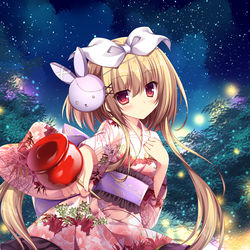 This is a pixiv picture whose title is 夏祭り.