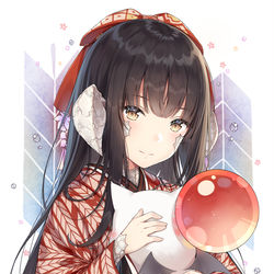 This is a pixiv picture whose title is □.