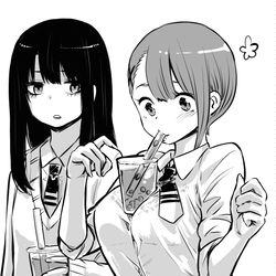 This is a pixiv picture whose title is タピオカチャレンジ.
