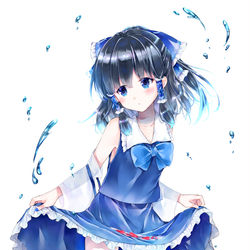 This is a pixiv picture whose title is 暑い.