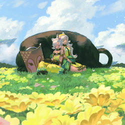 This is a pixiv picture whose title is メルゥとネモ姉.