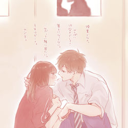This is a pixiv picture whose title is 寂しがり屋な後輩.