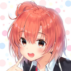 This is a pixiv picture whose title is 俺ガイル.