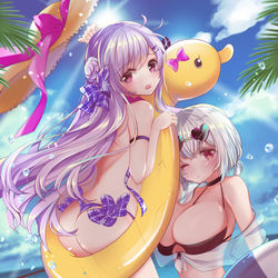 This is a pixiv picture whose title is シグニットとシリアス.