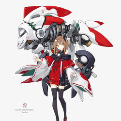 This is a pixiv picture whose title is 金魚型メカ.