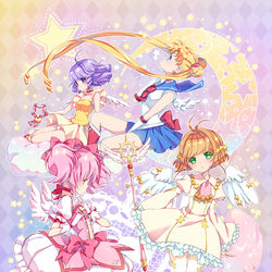 This is a pixiv picture whose title is 魔法少女☆彡.