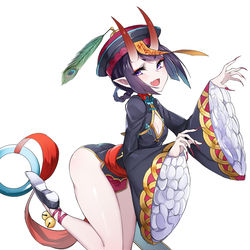 This is a pixiv picture whose title is キョンシー酒吞.
